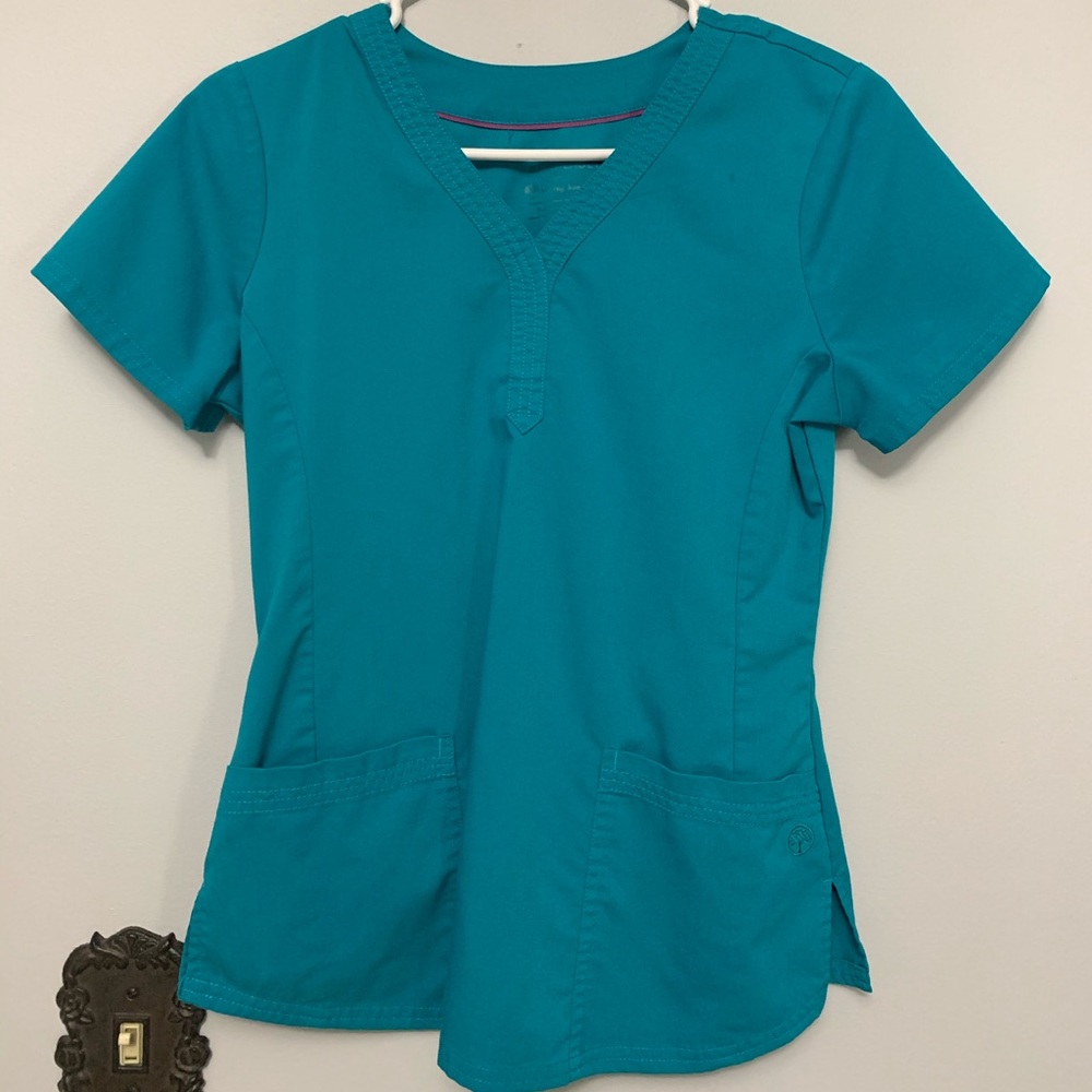 Healing Hands Scrub Top SZ XS
